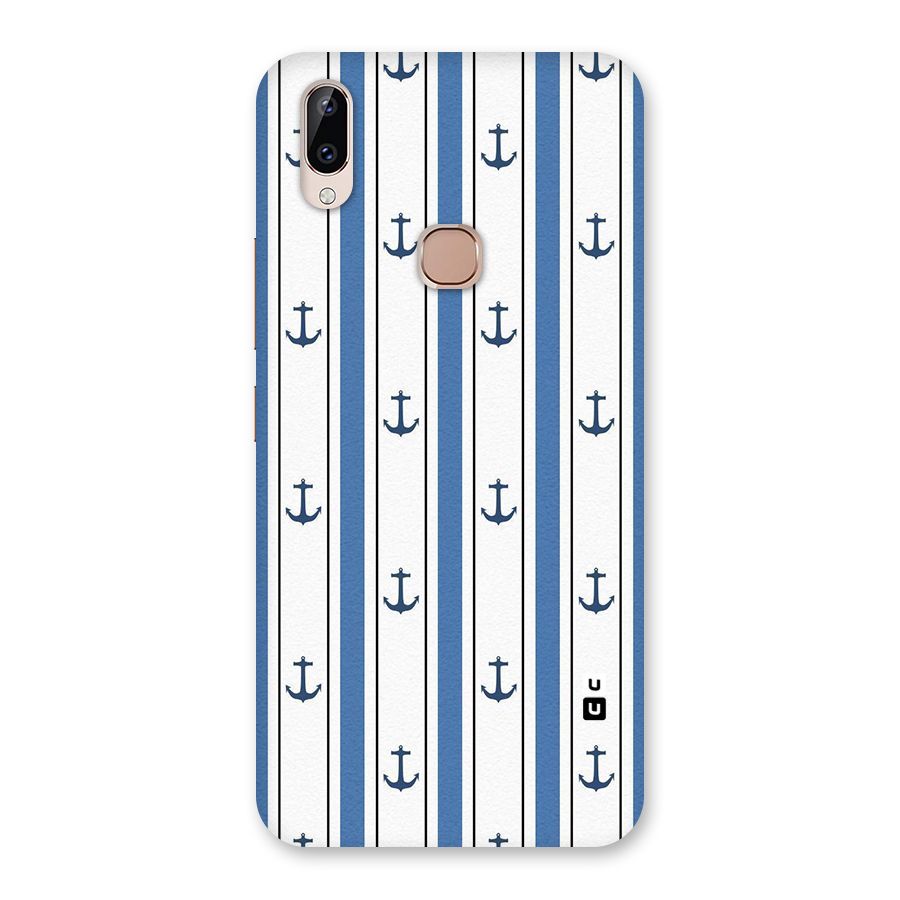 Anchor Stripe Lines Back Case for Vivo Y83 Pro