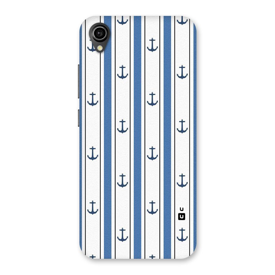 Anchor Stripe Lines Back Case for Vivo Y90