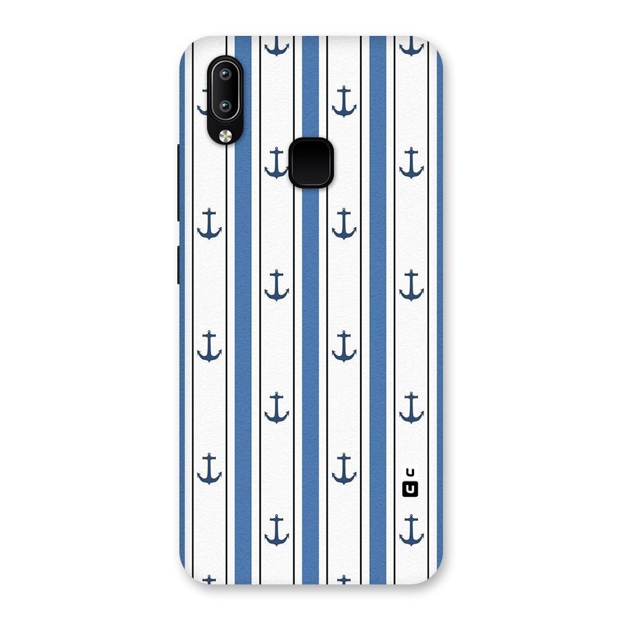 Anchor Stripe Lines Back Case for Vivo Y93