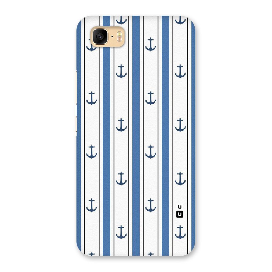 Anchor Stripe Lines Back Case for Zenfone 3s Max