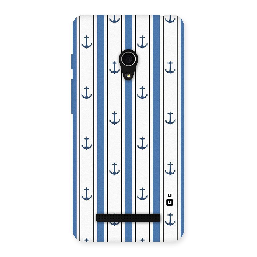 Anchor Stripe Lines Back Case for Zenfone 5