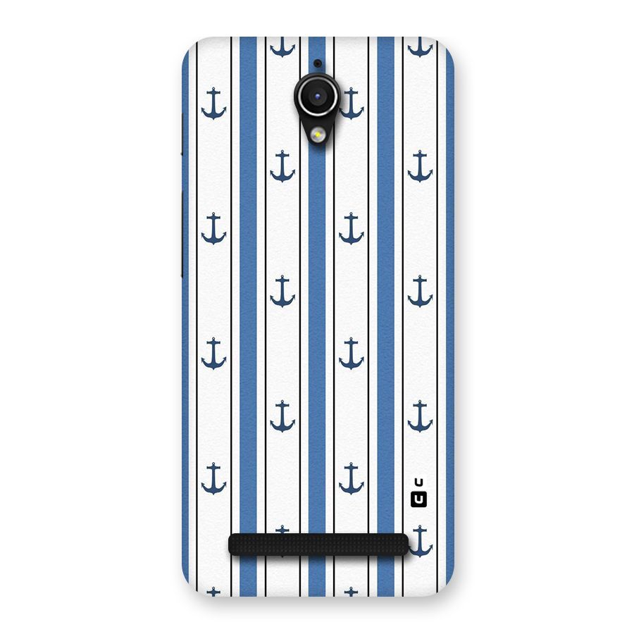Anchor Stripe Lines Back Case for Zenfone Go