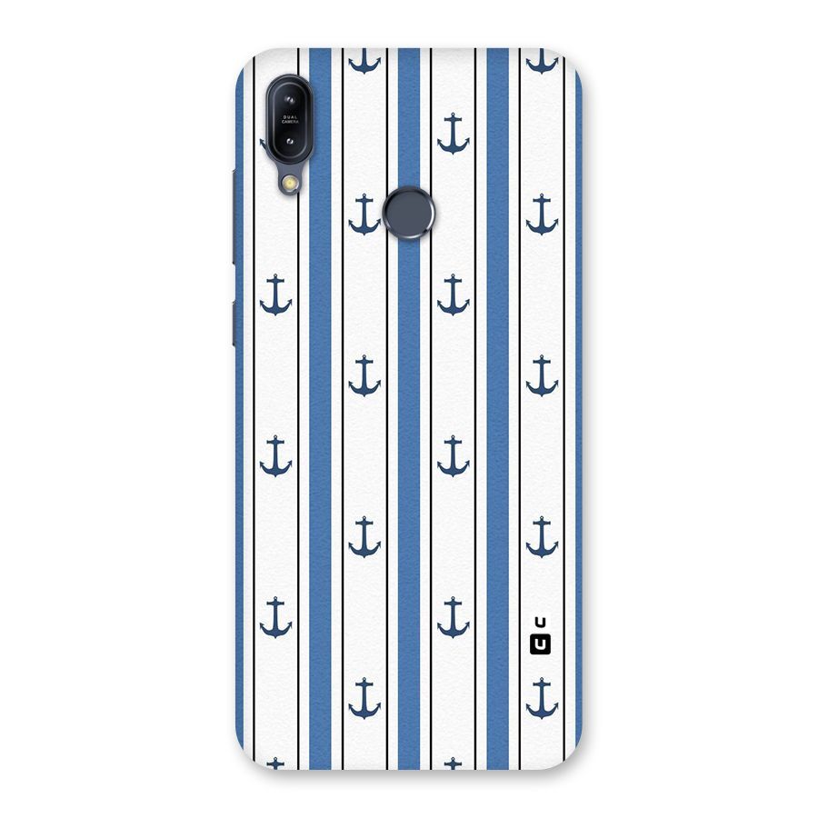 Anchor Stripe Lines Back Case for Zenfone Max M2