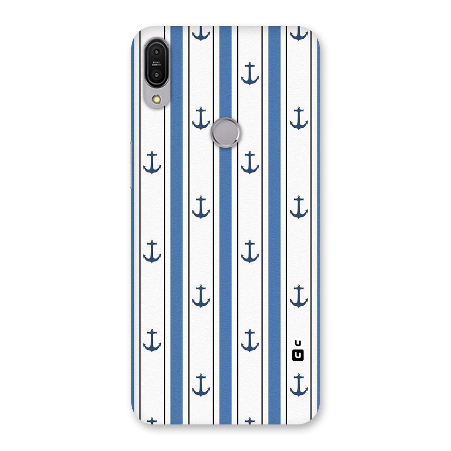 Anchor Stripe Lines Back Case for Zenfone Max Pro M1