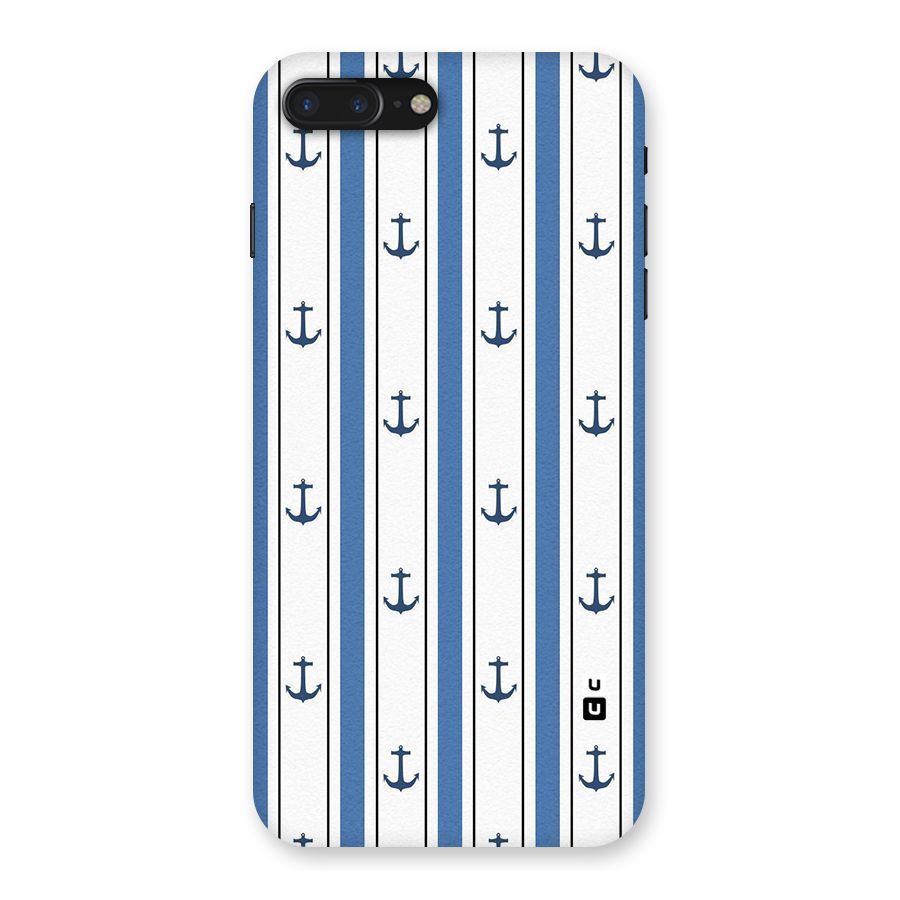 Anchor Stripe Lines Back Case for iPhone 7 Plus