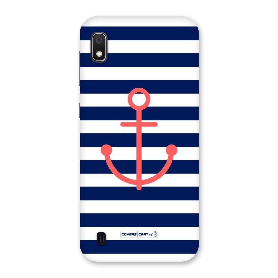Anchor Stripes Back Case for Galaxy A10