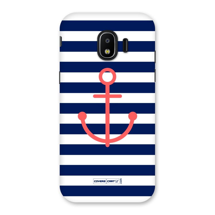 Anchor Stripes Back Case for Galaxy J2 Pro 2018