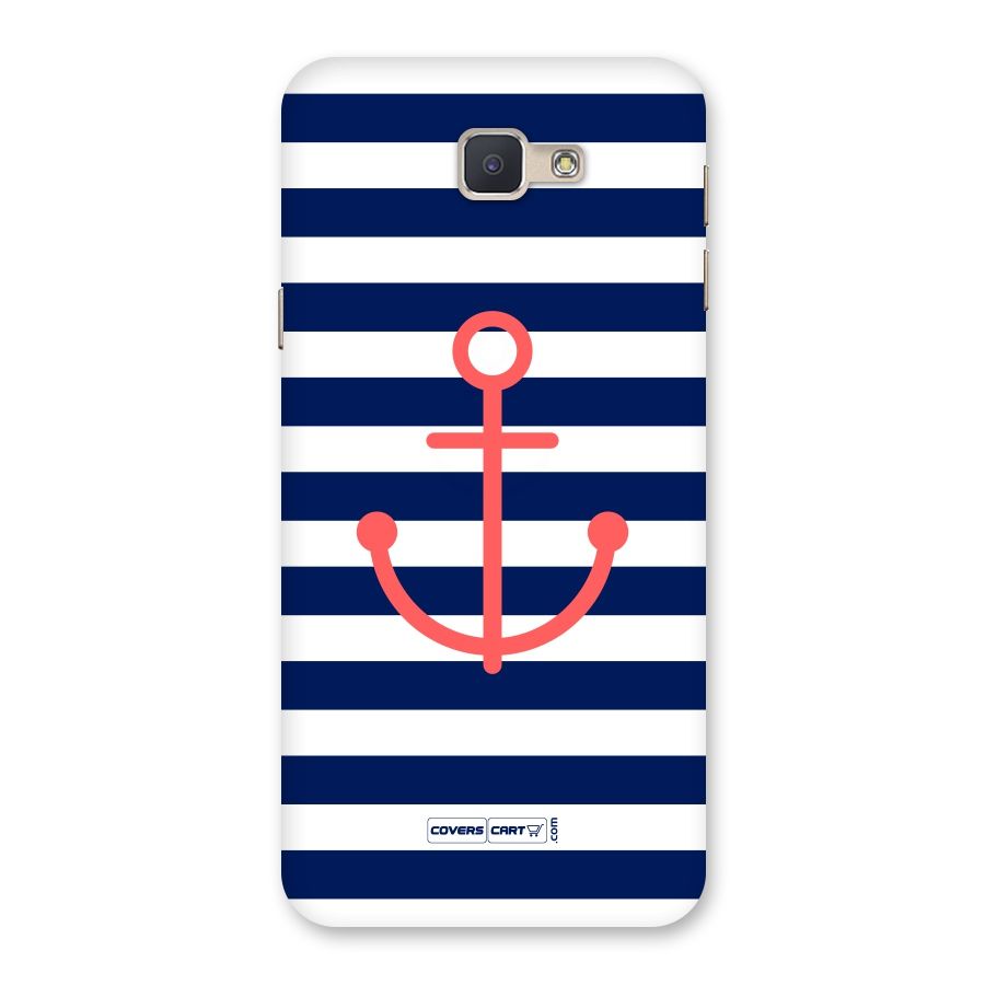 Anchor Stripes Back Case for Galaxy J5 Prime