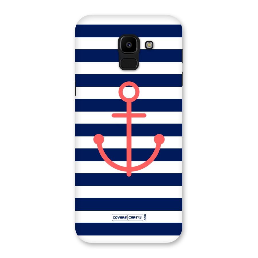Anchor Stripes Back Case for Galaxy J6