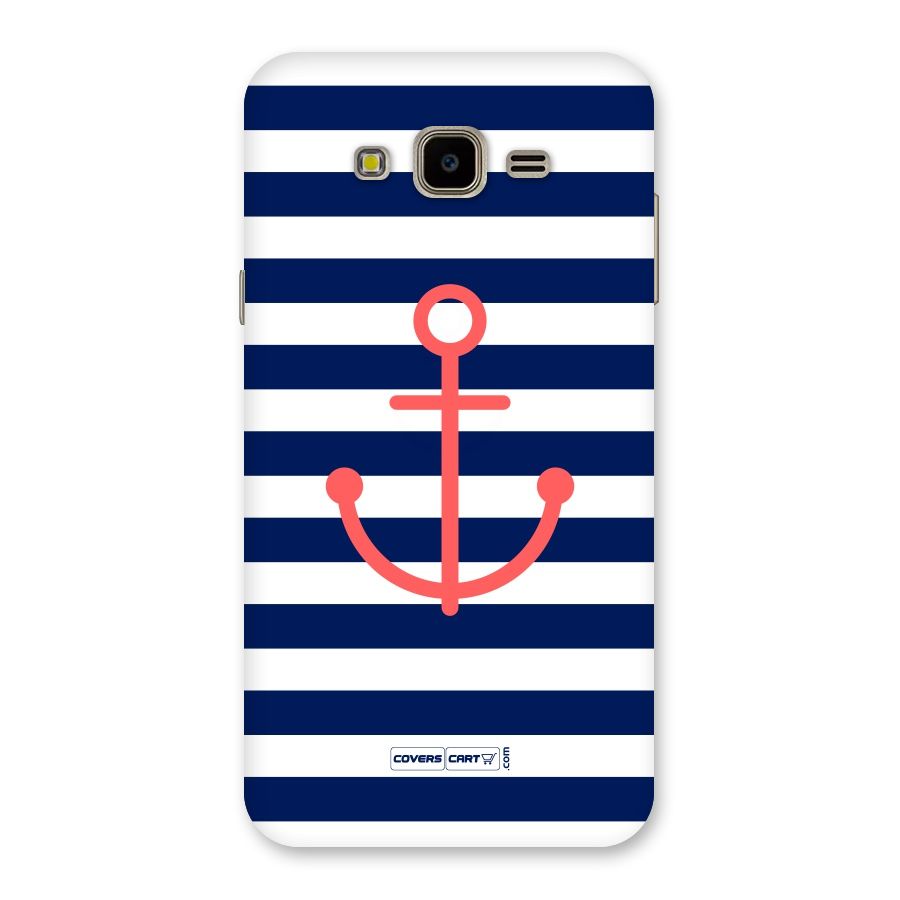 Anchor Stripes Back Case for Galaxy J7 Nxt