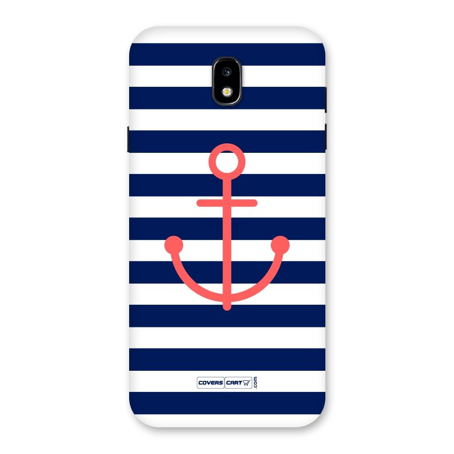 Anchor Stripes Back Case for Galaxy J7 Pro