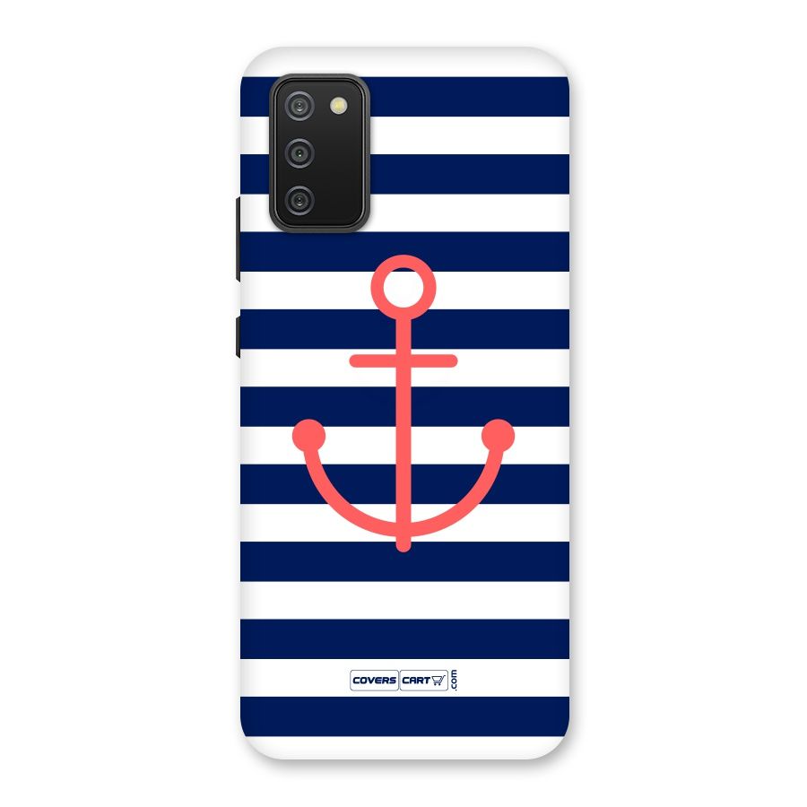 Anchor Stripes Back Case for Galaxy M02s