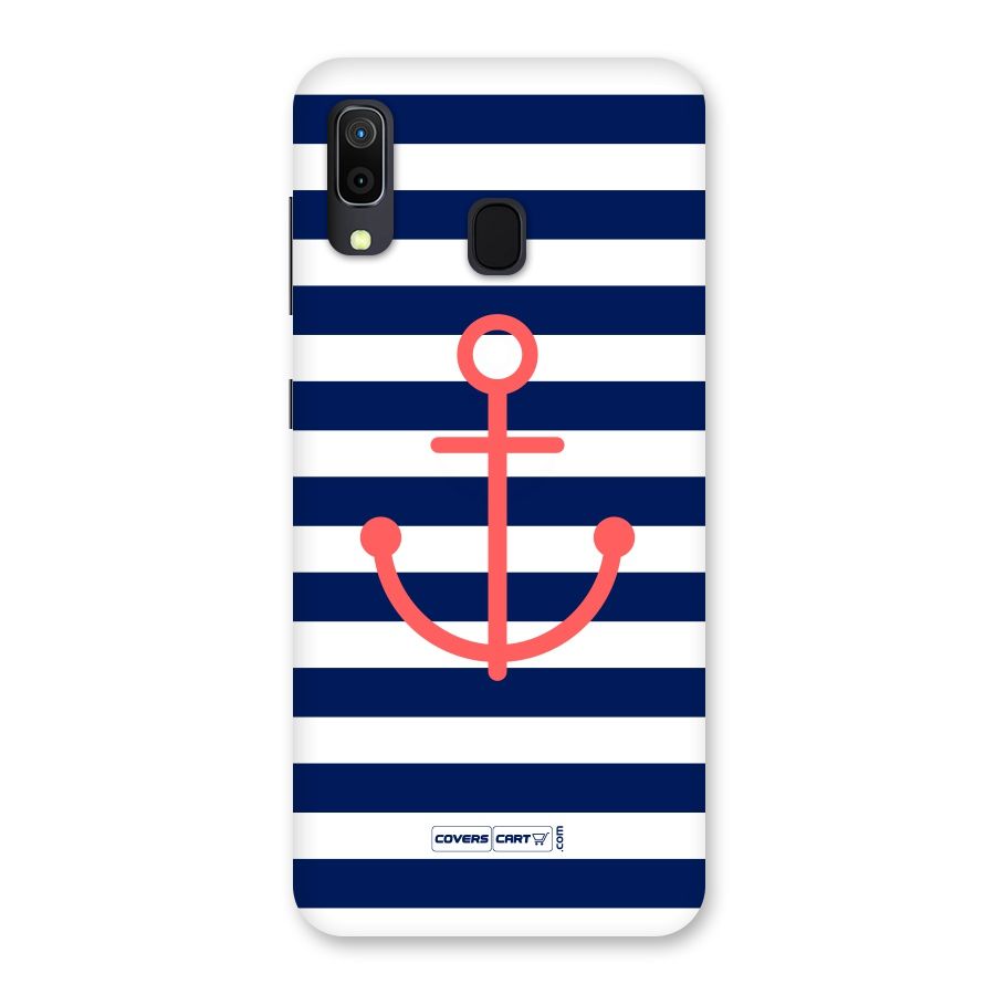 Anchor Stripes Back Case for Galaxy M10s