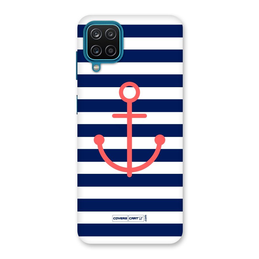 Anchor Stripes Back Case for Galaxy M12