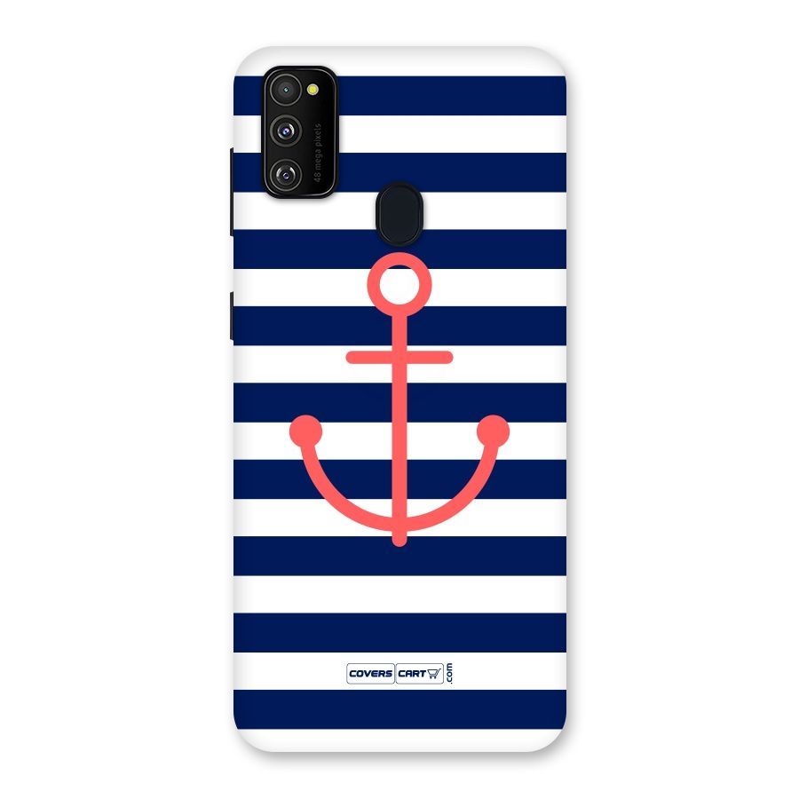 Anchor Stripes Back Case for Galaxy M30s