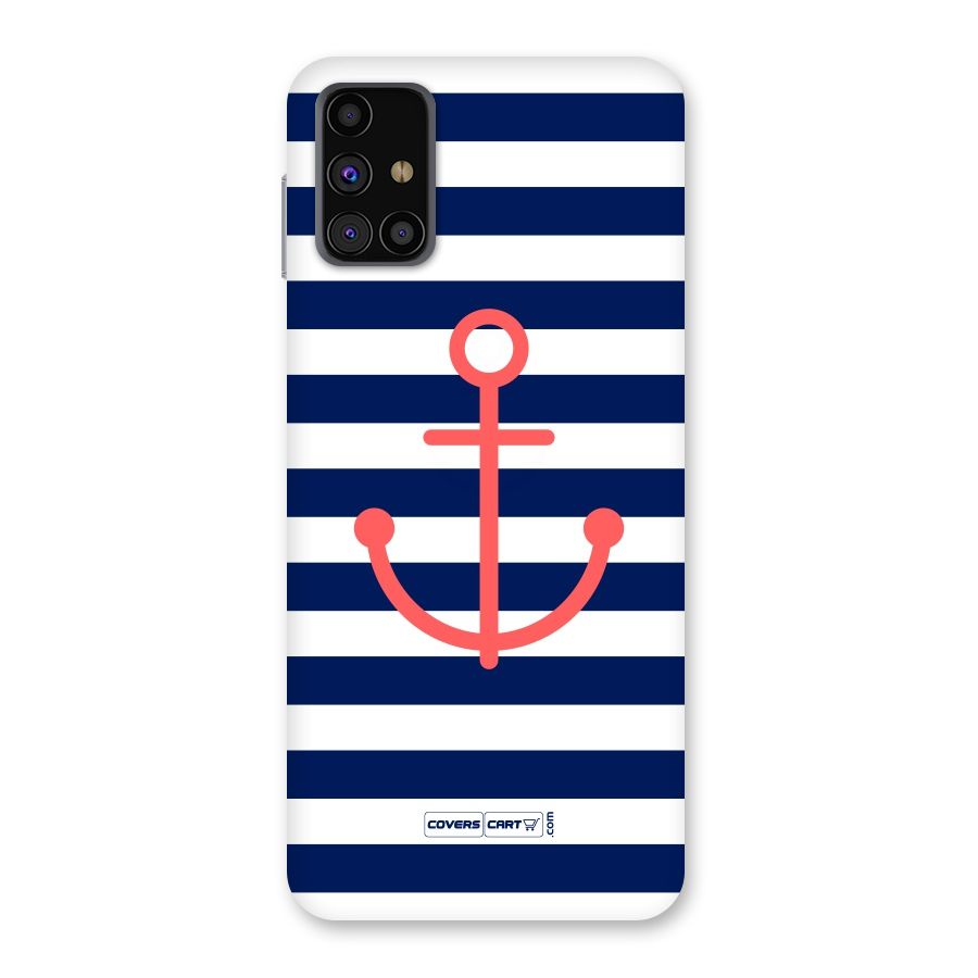 Anchor Stripes Back Case for Galaxy M31s