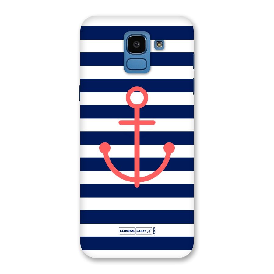 Anchor Stripes Back Case for Galaxy On6