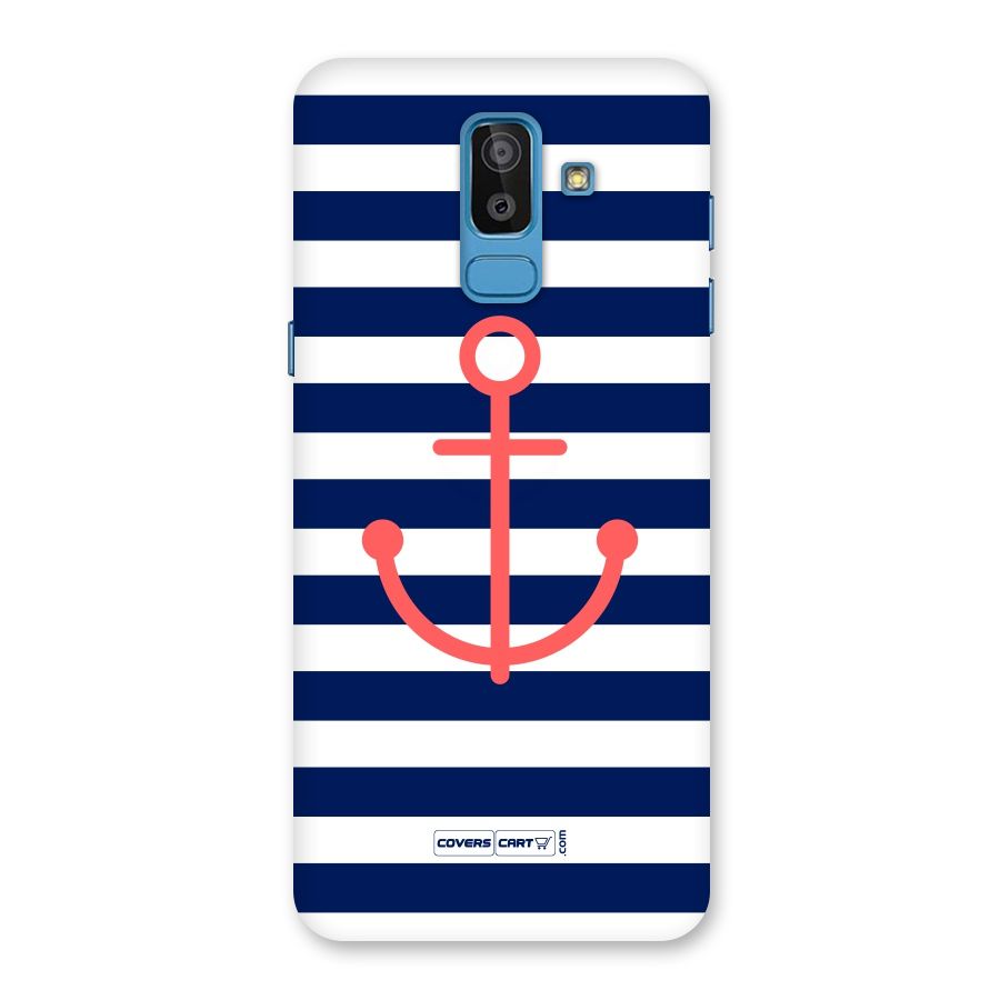 Anchor Stripes Back Case for Galaxy On8 (2018)
