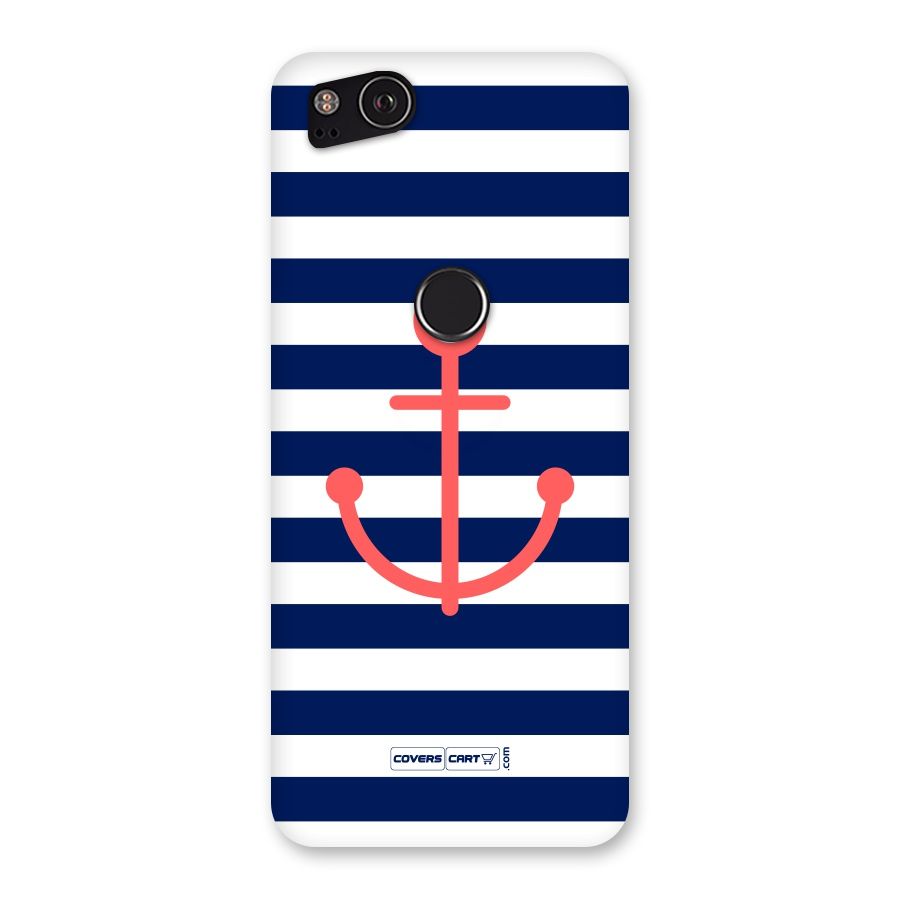 Anchor Stripes Back Case for Google Pixel 2