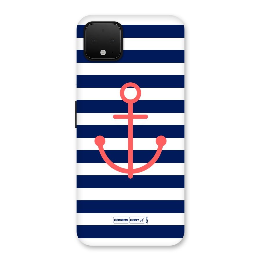 Anchor Stripes Back Case for Google Pixel 4 XL