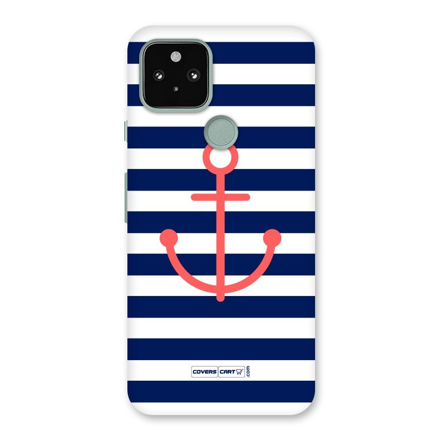 Anchor Stripes Back Case for Google Pixel 5