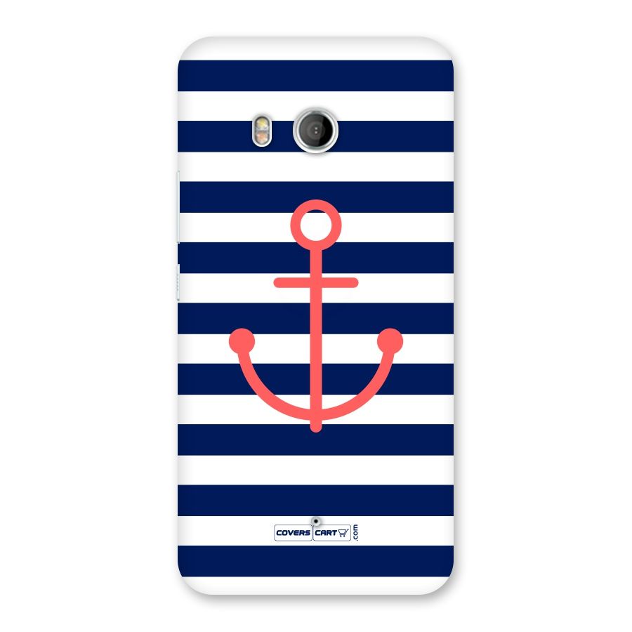 Anchor Stripes Back Case for HTC U11