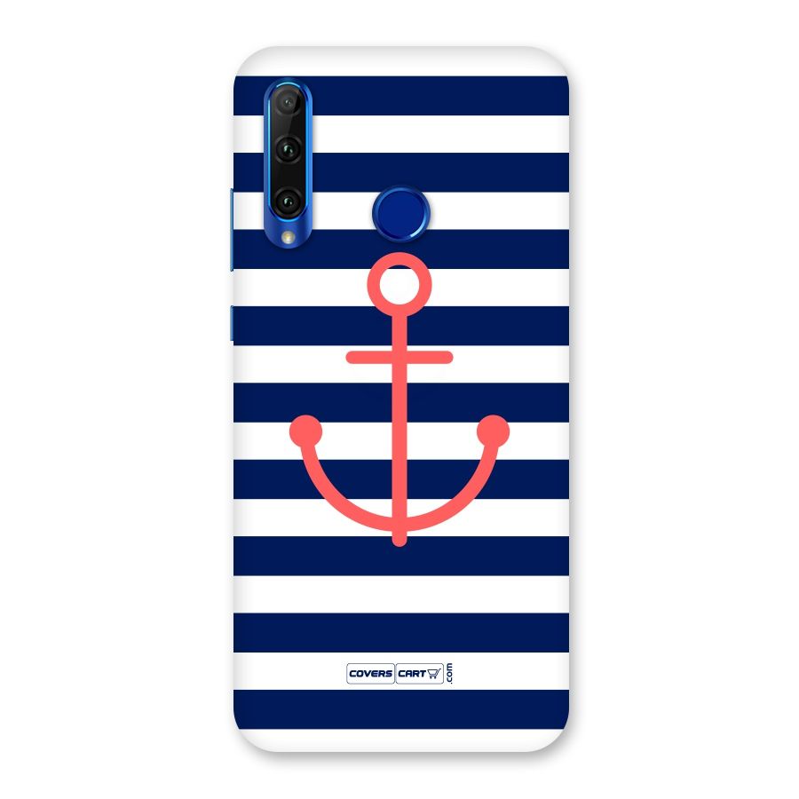 Anchor Stripes Back Case for Honor 20i