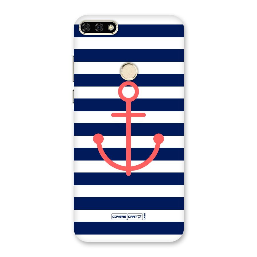 Anchor Stripes Back Case for Honor 7A