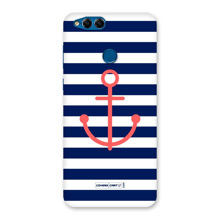 Anchor Stripes Back Case for Honor 7X
