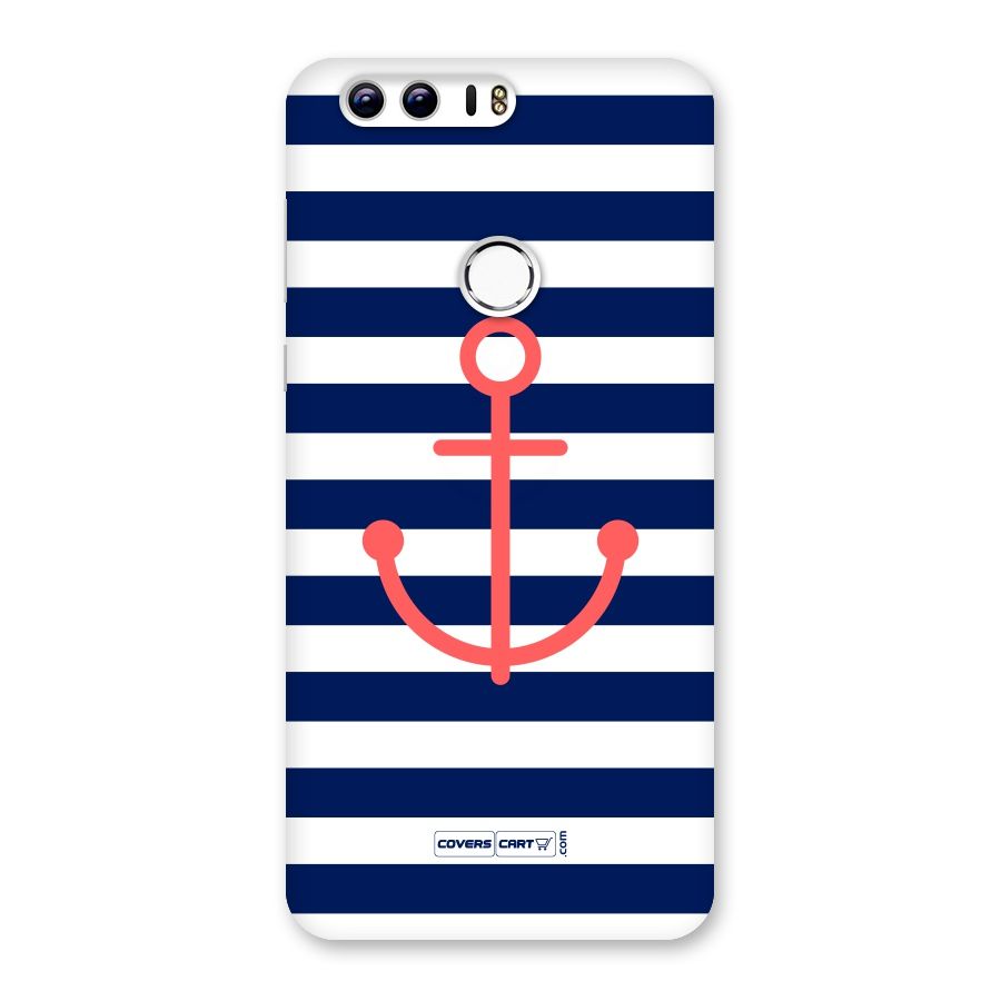 Anchor Stripes Back Case for Honor 8