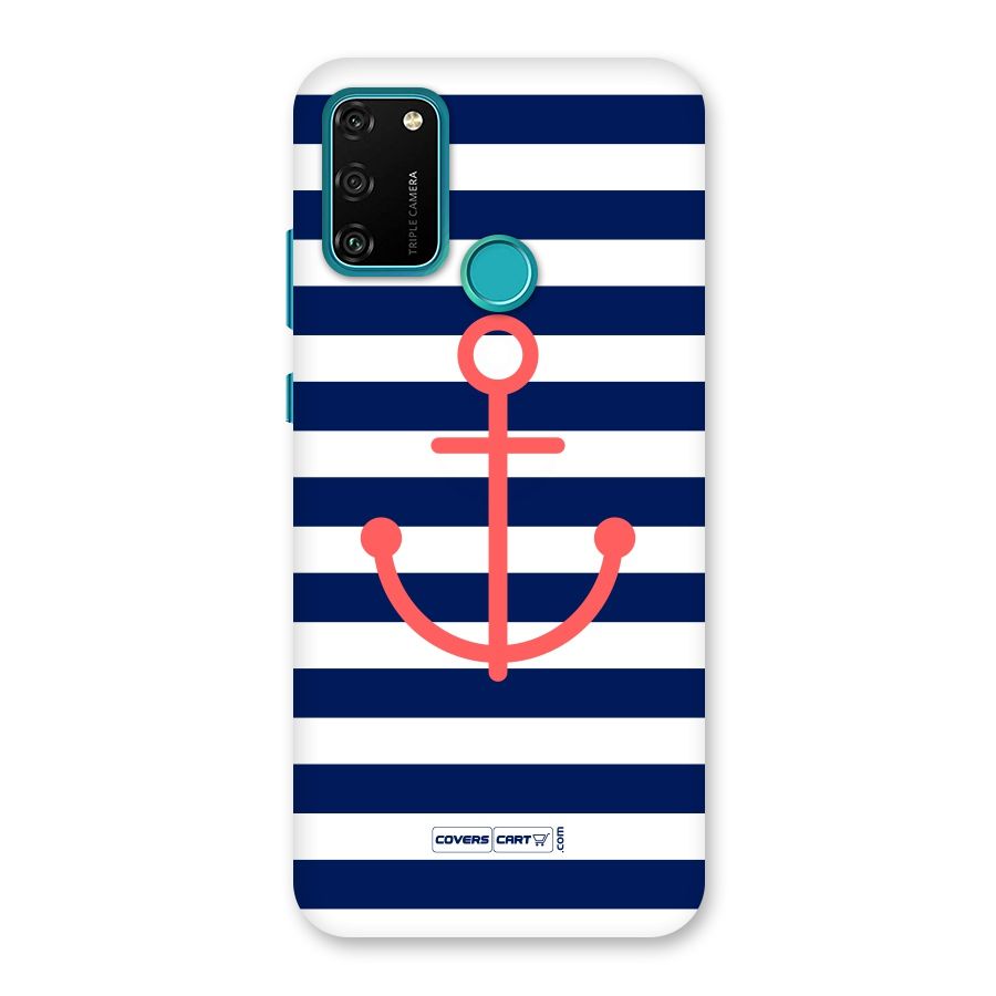 Anchor Stripes Back Case for Honor 9A