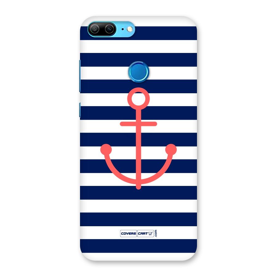 Anchor Stripes Back Case for Honor 9 Lite