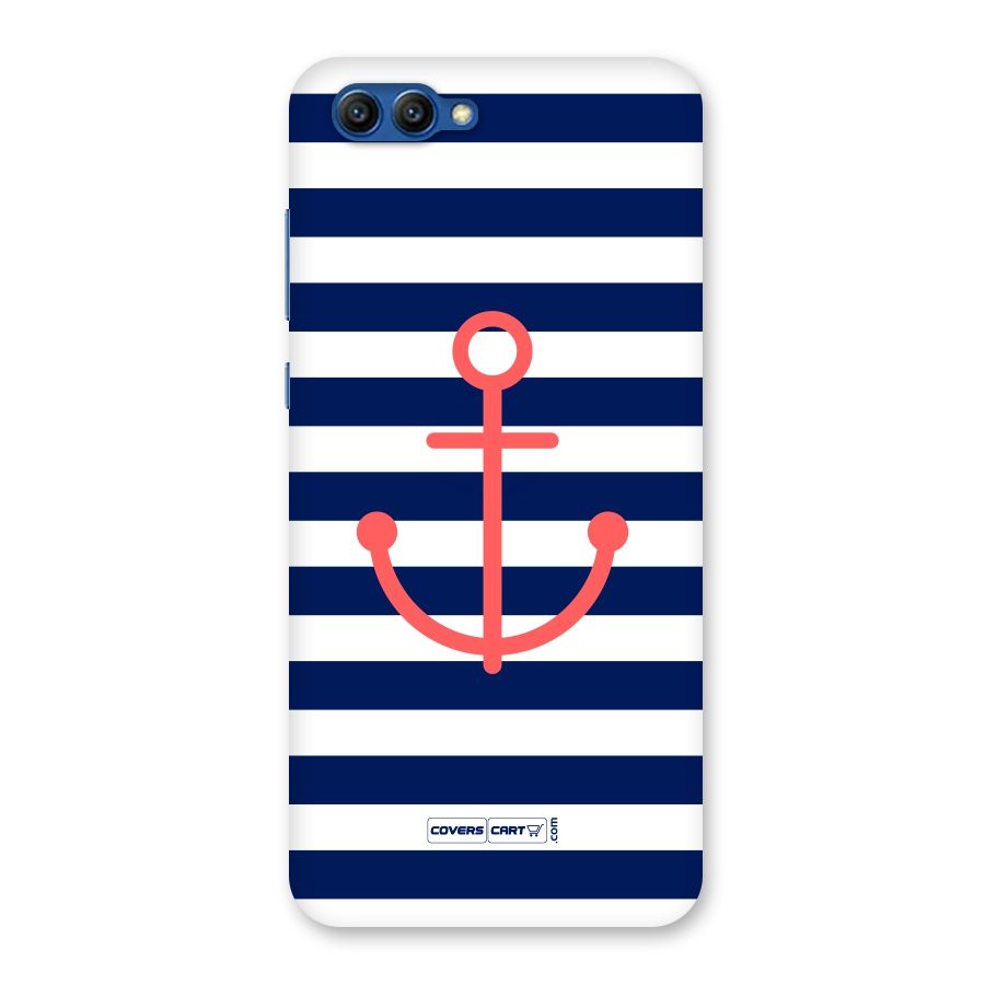 Anchor Stripes Back Case for Honor View 10