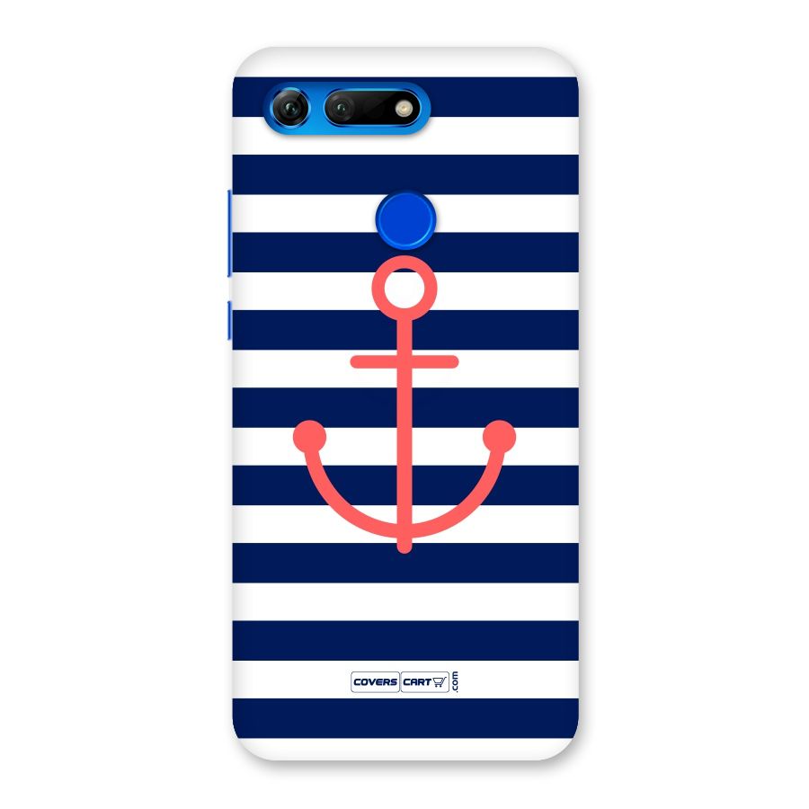 Anchor Stripes Back Case for Honor View 20