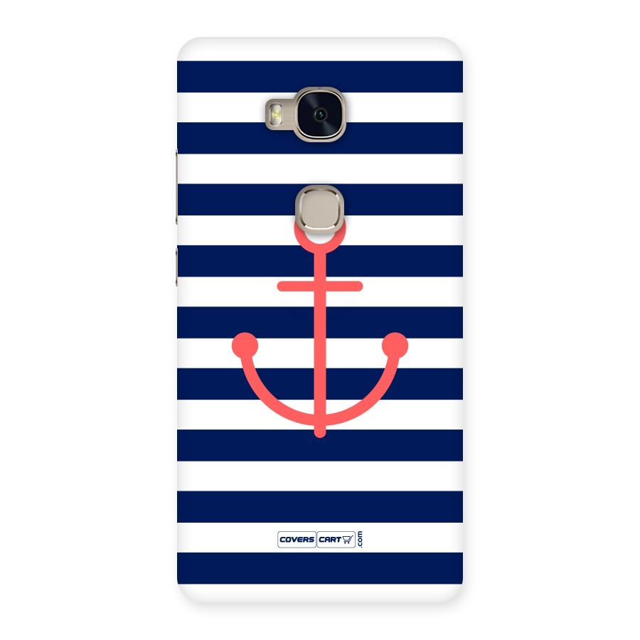 Anchor Stripes Back Case for Huawei Honor 5X
