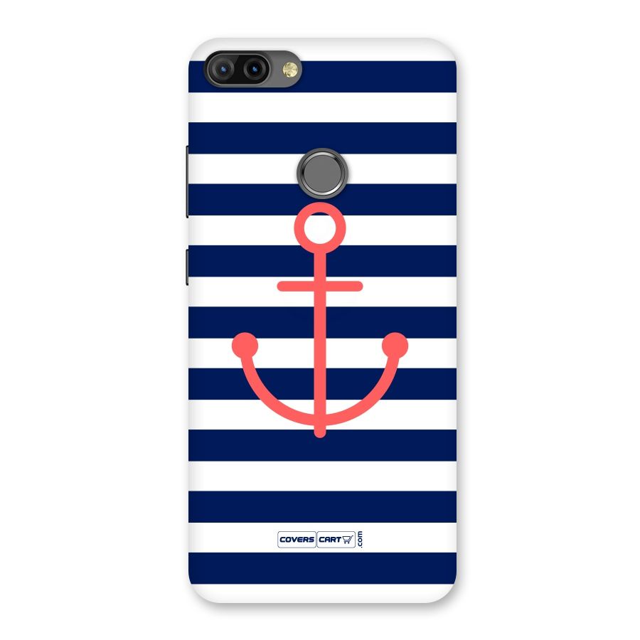 Anchor Stripes Back Case for Infinix Hot 6 Pro
