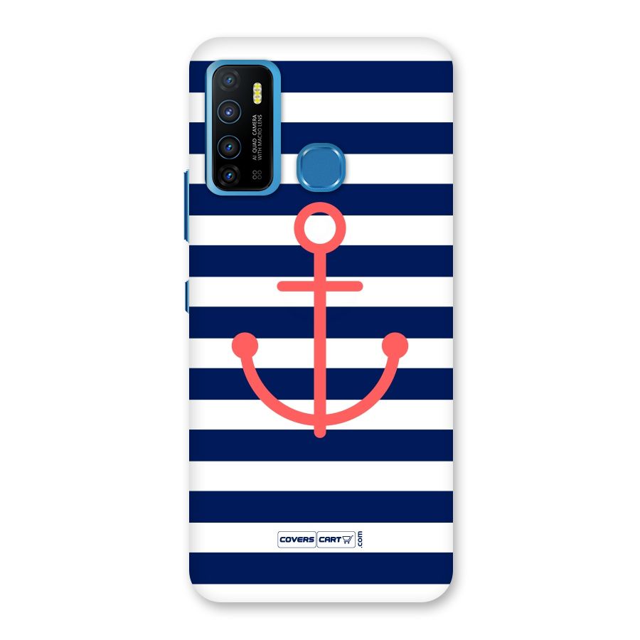 Anchor Stripes Back Case for Infinix Hot 9