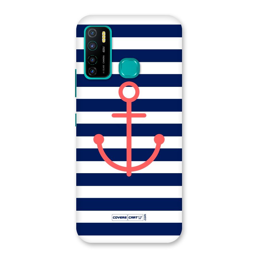 Anchor Stripes Back Case for Infinix Hot 9 Pro
