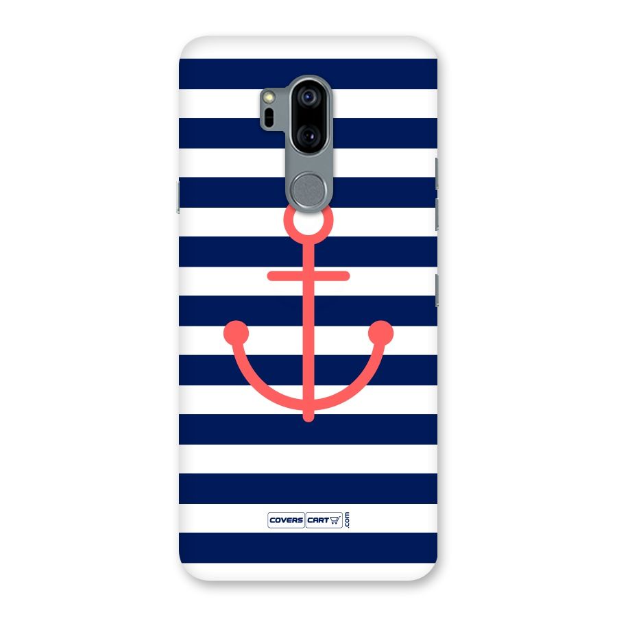 Anchor Stripes Back Case for LG G7