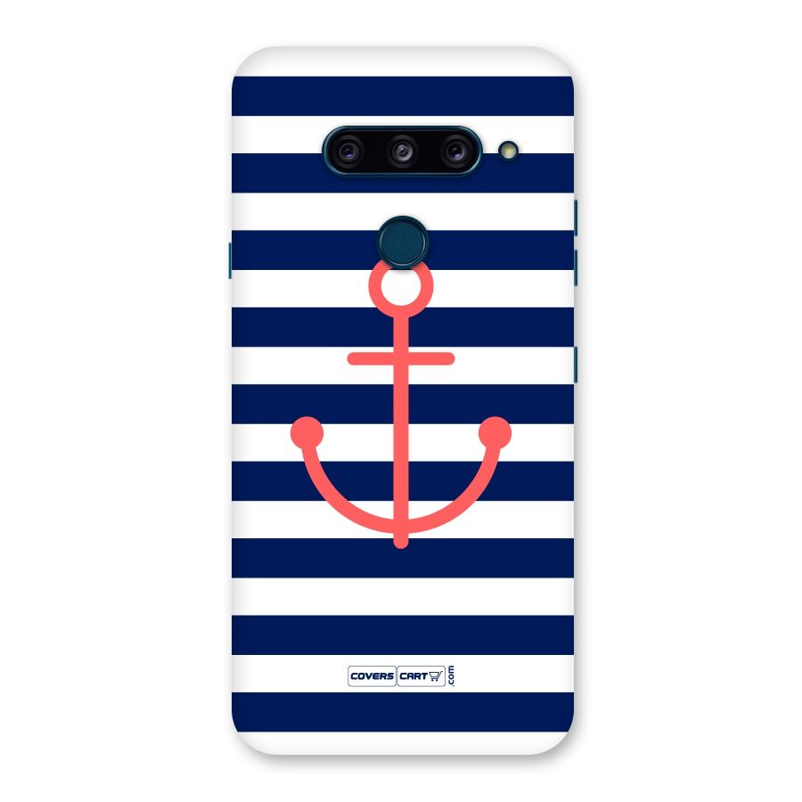 Anchor Stripes Back Case for LG  V40 ThinQ