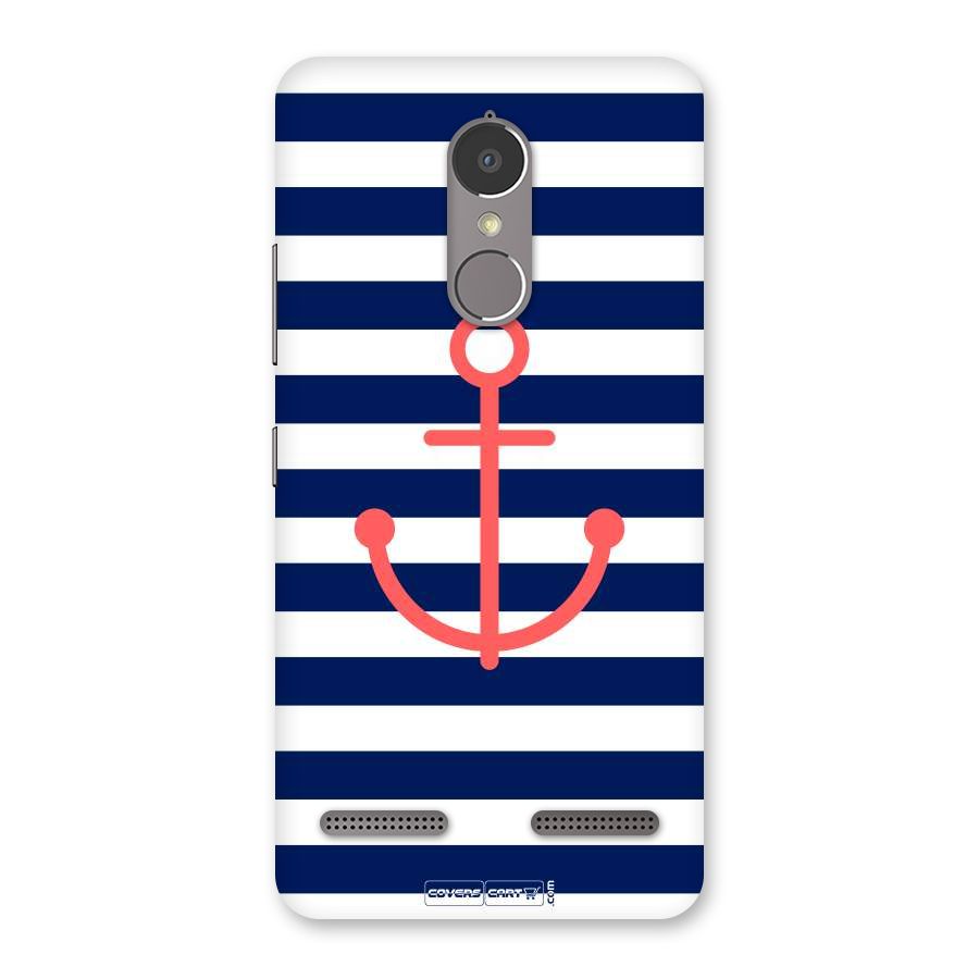 Anchor Stripes Back Case for Lenovo K6 Power
