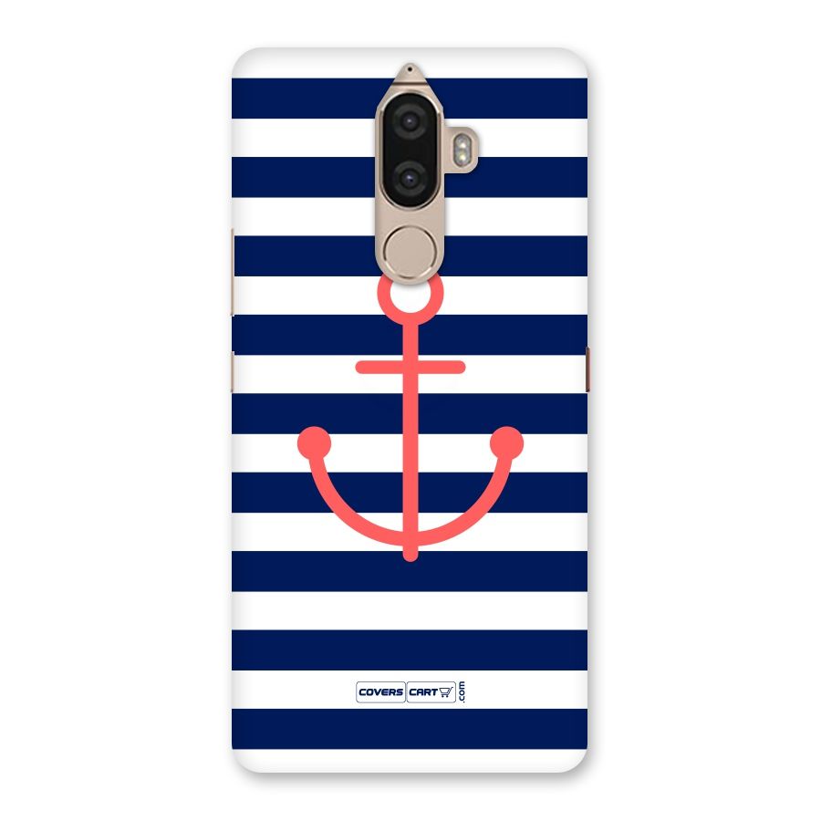 Anchor Stripes Back Case for Lenovo K8 Note