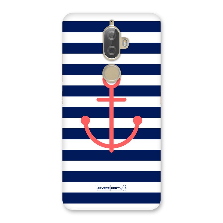 Anchor Stripes Back Case for Lenovo K8 Plus