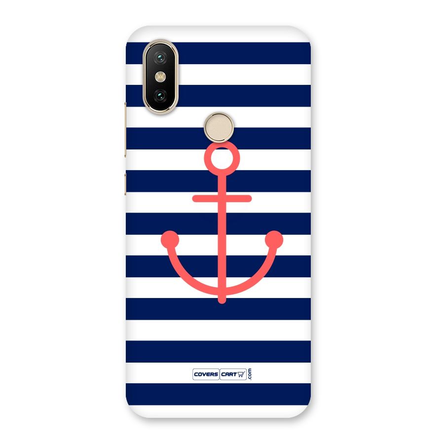 Anchor Stripes Back Case for Mi A2