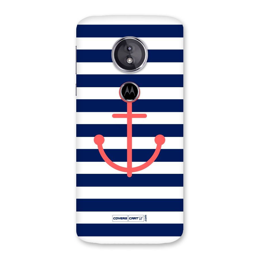 Anchor Stripes Back Case for Moto E5