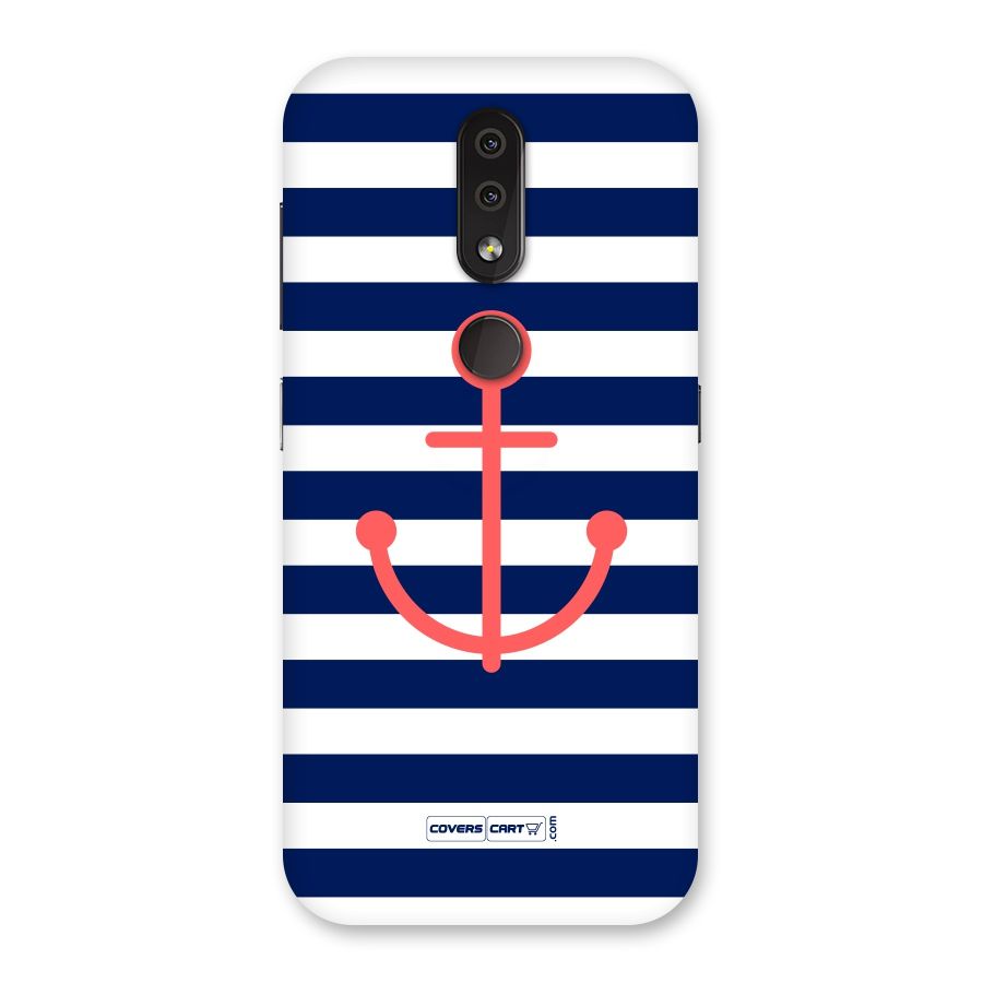 Anchor Stripes Back Case for Nokia 4.2