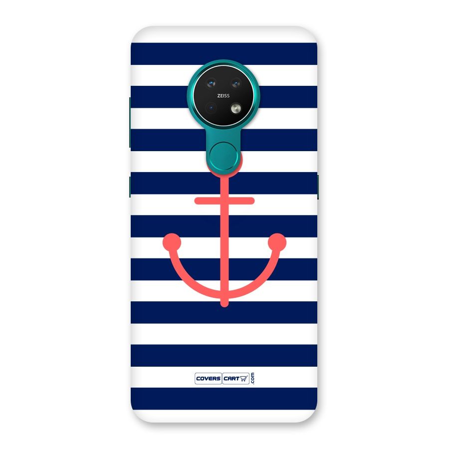 Anchor Stripes Back Case for Nokia 7.2