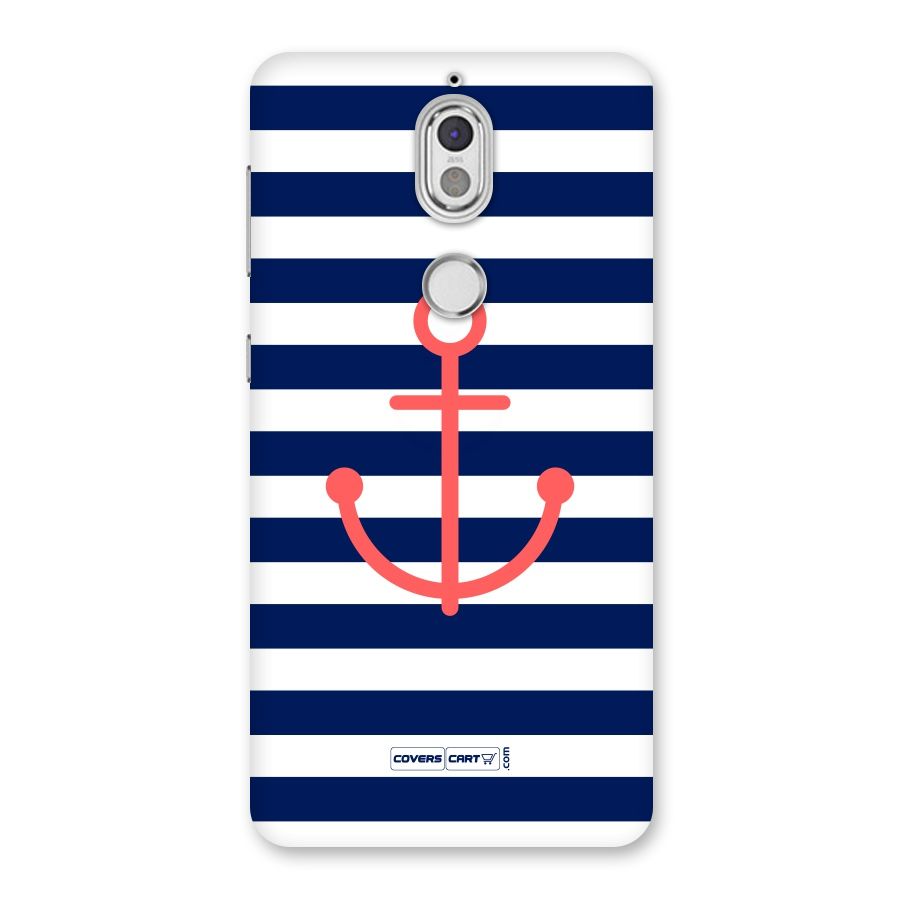 Anchor Stripes Back Case for Nokia 7
