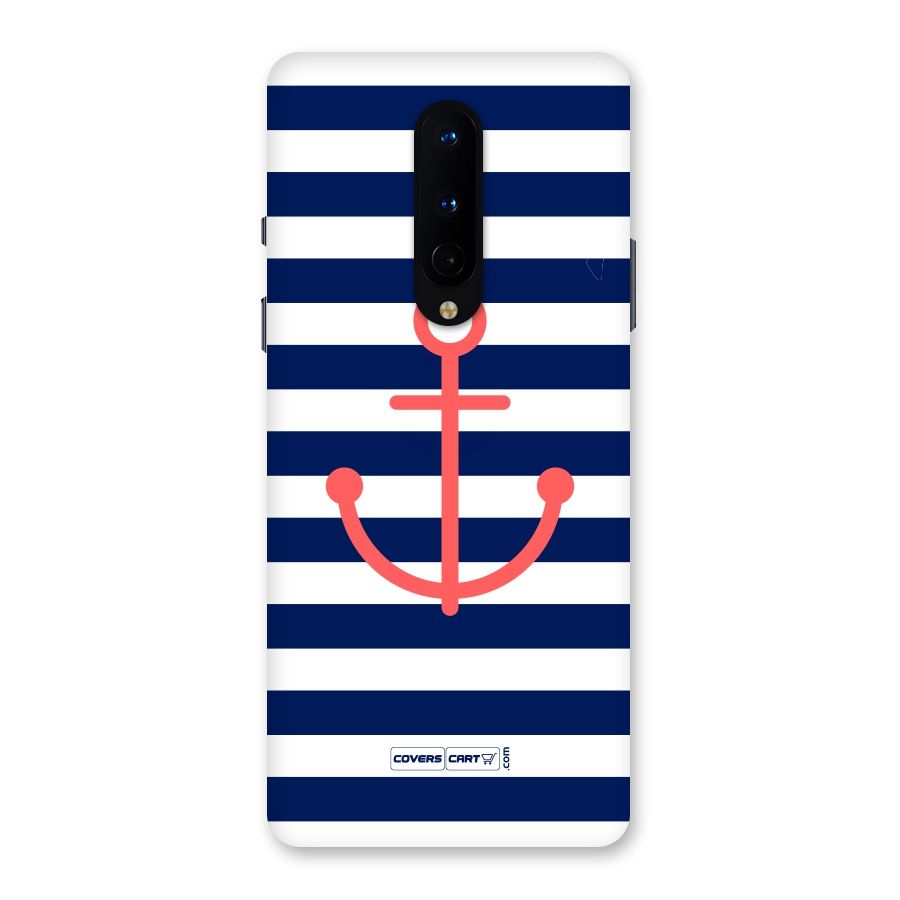 Anchor Stripes Back Case for OnePlus 8