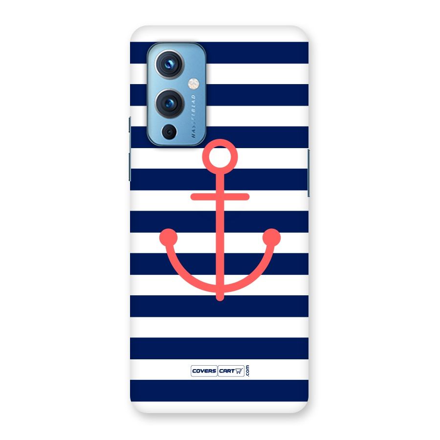 Anchor Stripes Back Case for OnePlus 9
